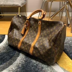 Louis Vuitton Duffel Bag Keepall